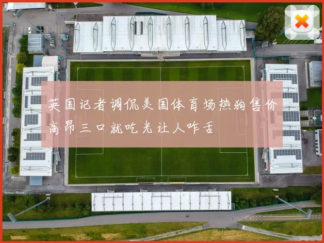 英国记者调侃美国体育场热狗售价高昂三口就吃光让人咋舌
